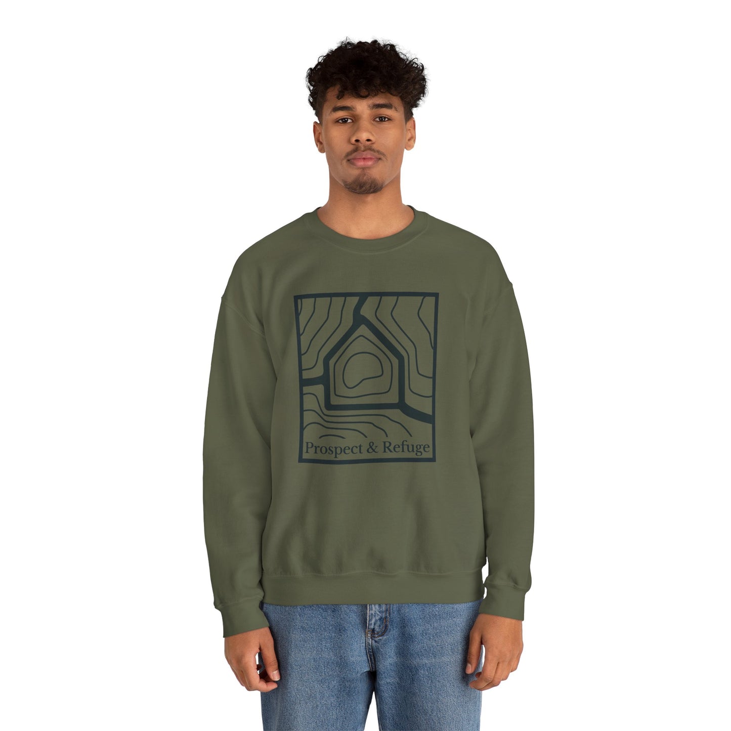 Prospect & Refuge Cabin Print Crewneck Sweatshirt