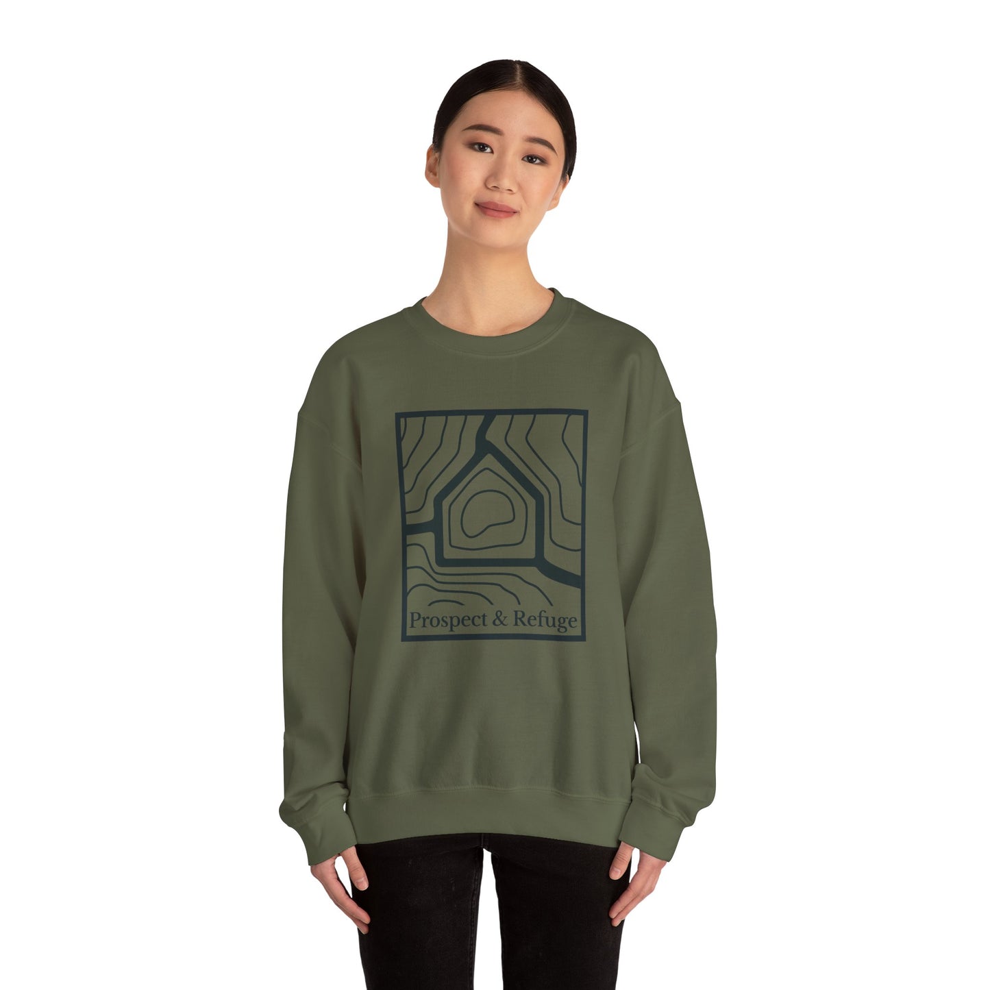 Prospect & Refuge Cabin Print Crewneck Sweatshirt