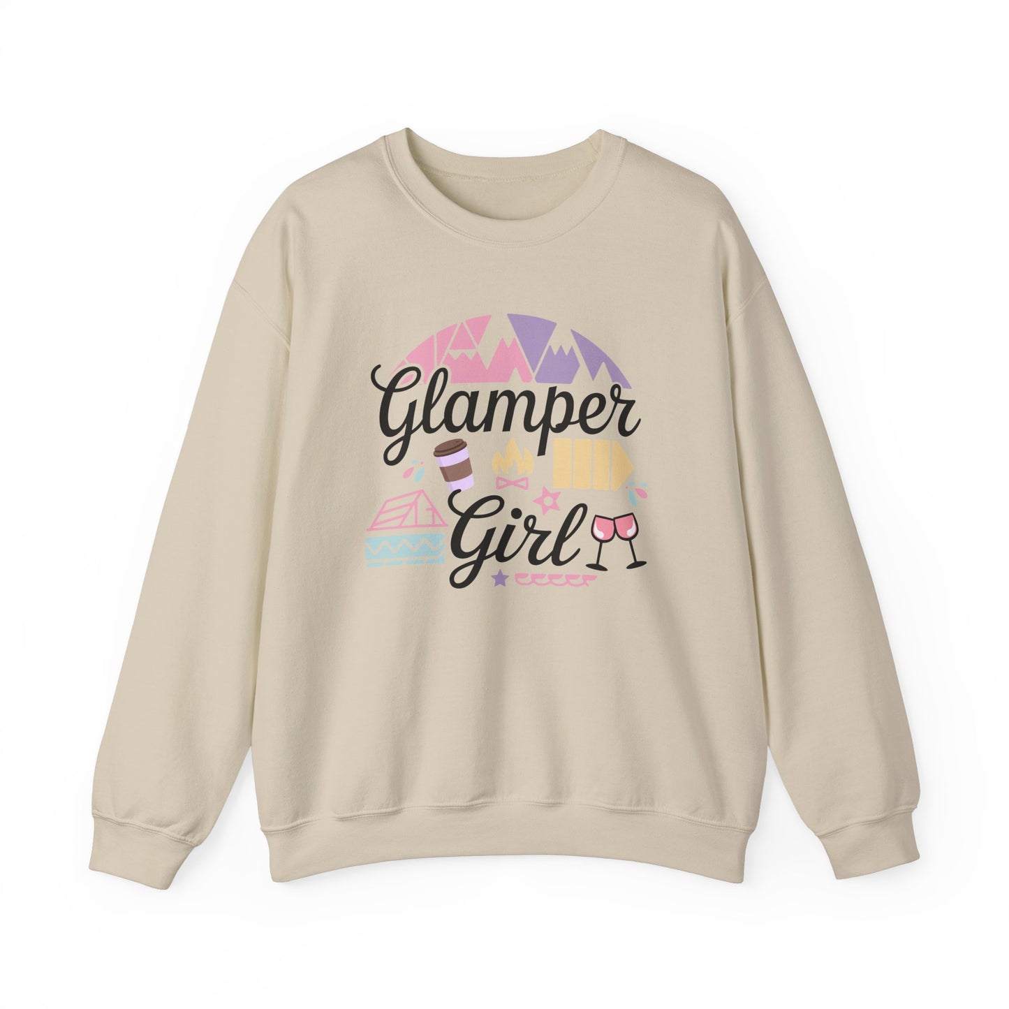 Glamper Girl Crewneck Sweatshirt